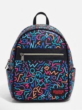 Stranger Things Funko 80s Print Backpack Netflix